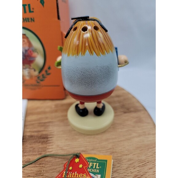 New In Box Orignial DUFTL Mannchen Incense Smoker, Teacher - Kathe Wohlfahrt - Picture 9 of 10
